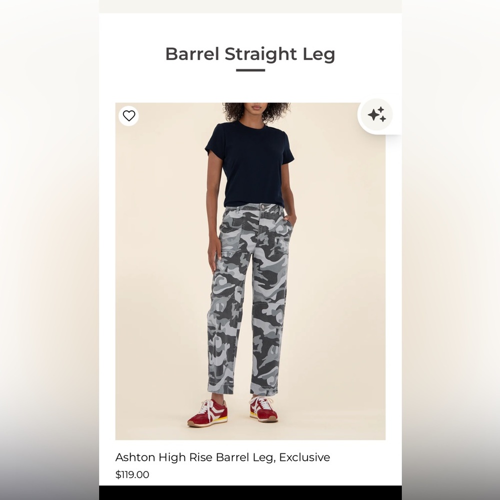 Ashton High Rise Barrel Leg, Exclusive